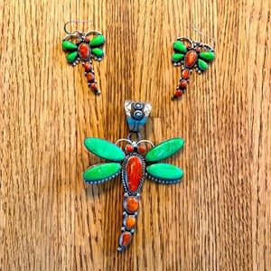 Rocki Gorman necklace and earrings